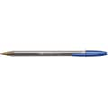 BIC Cristal Ballpoint Stick Pens, Bold Point, Blue Ink, 24/Box ( MSBP241-BLU)