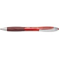 BIC Atlantis Retractable Gel-Ink Pens, Red, Dozen