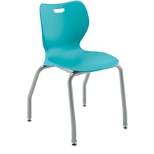 HON® SmartLink® 18 4-Leg Student Stacking Chair, Calypso, 4/Carton