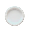 Tablemate® Disposable Round Plastic Plate, 6(Dia), White, 125/Pack