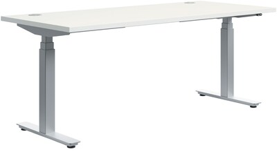 HON® Coordinate Height Adjustable Base with 24x72 Table Top