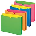 Pendaflex Glow Twisted File Jackets, Letter Size, Assorted, 10/Pack (49501)