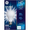 GE Reveal® 43 Watt Frost A19 Halogen (67770)