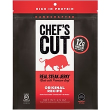 Chefs Cut Real Steak Original Recipe Beef Jerky, 2.5 oz. (CCR00500)