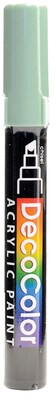 Marvy Uchida Decocolor Acrylic Paint Markers Celadon Chisel Tip [Pack Of 6]