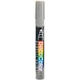 Marvy Uchida Decocolor Acrylic Paint Markers Silver Chisel Tip [Pack Of 6]