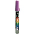 Marvy Uchida Decocolor Acrylic Paint Markers Metallic Violet Chisel Tip [Pack Of 6]