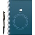 Rocketbook Wave, 1 Subject Notebook, Unruled, 8.9 x 6, Blue (8138614)