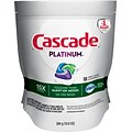Cascade® Platinum™ ActionPacs™ Dishwasher Detergent, Fresh Scent, 18/Pack