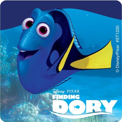 Finding Dory Stickers; 100/Roll