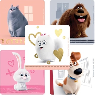 The Secret Life of Pets Stickers; 100/Roll
