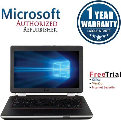 Dell Latitude E6420 14 Refurbished Notebook, Intel Core i5 2.3GHz, 8GB Memory, 1TB HD