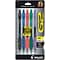 Pilot G2 Retractable Gel Pens, Fine Point, Assorted Ink, 5/Pack (31079)