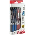Pentel Medium Roller Ball Pen, 0.7mm, Multicolor (BL77PC12M1)