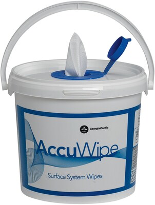 AccuWipe Surface System Bucket, 6/Carton (54006)