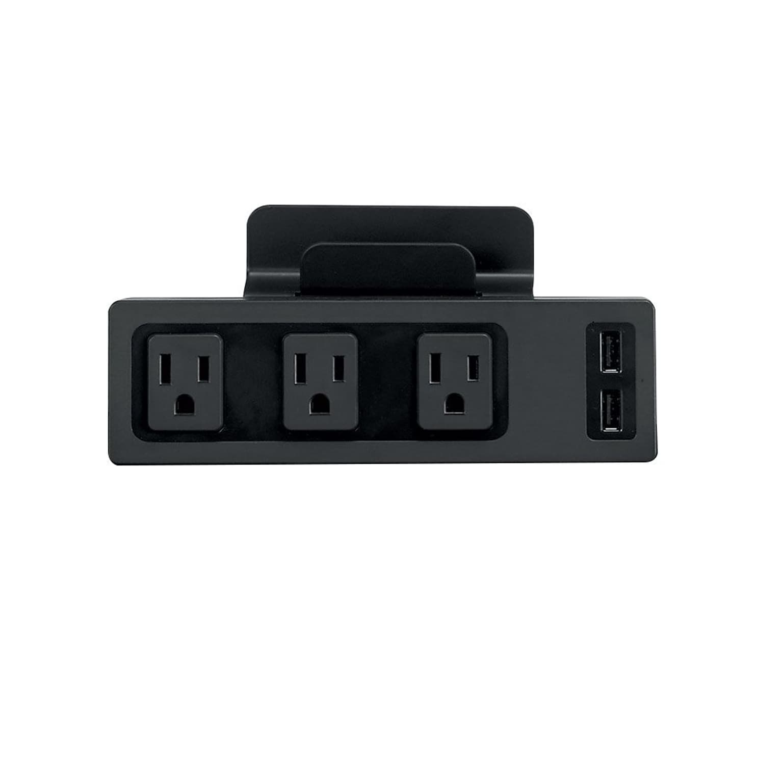 Diversified Woodcrafts Clamp Mount Outlet, 7.25 x 3 x 5.25, Black (251975)