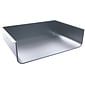 Balt Shapes, Cloud, and Quad Desk/Table Optional Book Box, Platinum, 4"H x 17"W x 12"D