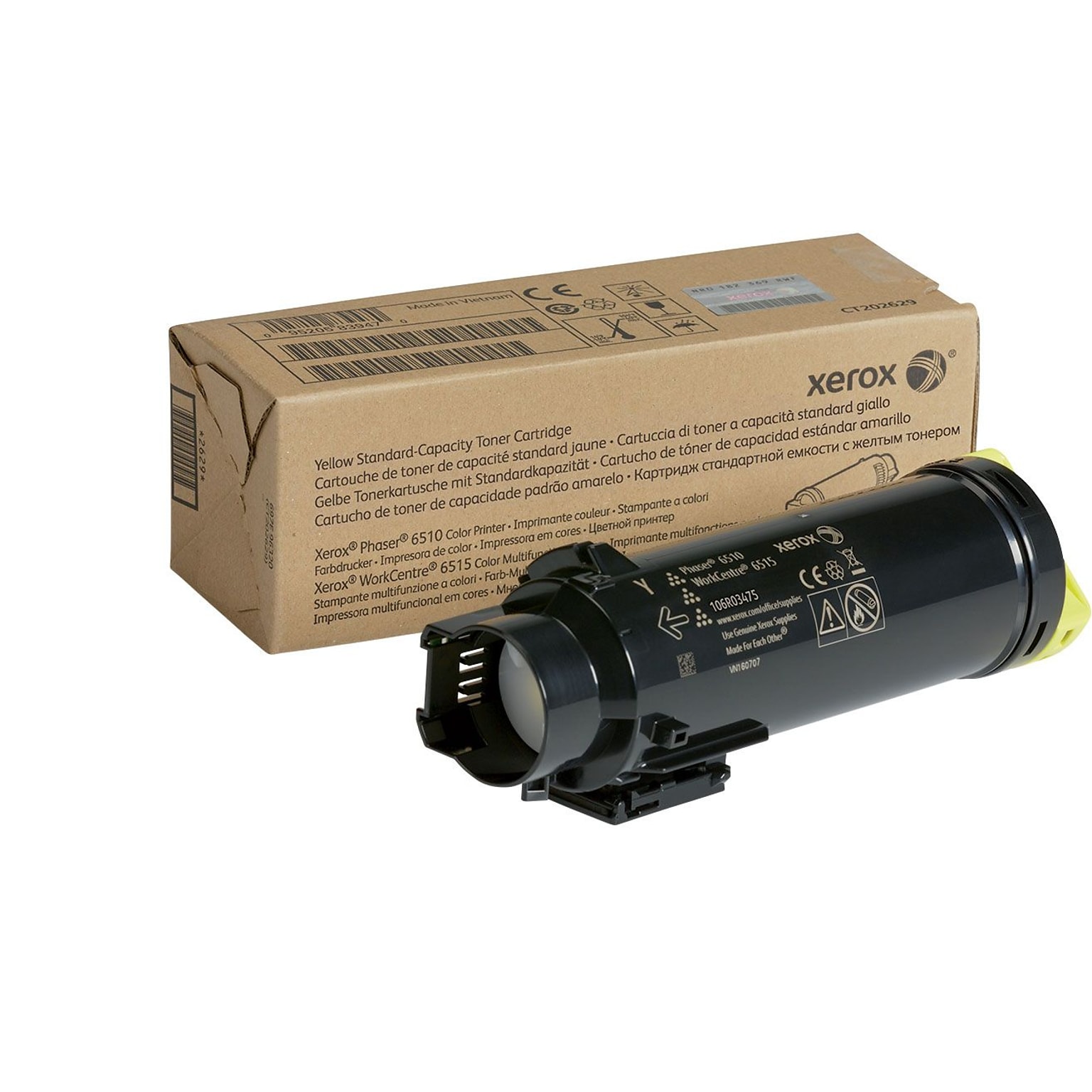 Xerox 106R03475 Yellow Standard Yield Toner   Cartridge