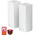 Linksys VELOP Whole Home Mesh Wi-Fi System AC2200 Tri Band Wireless and Ethernet Router, White (WHW0302)
