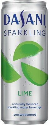 Dasani Sparkling Lime 12 Oz. Cans, 24/Pack (00049000068849)