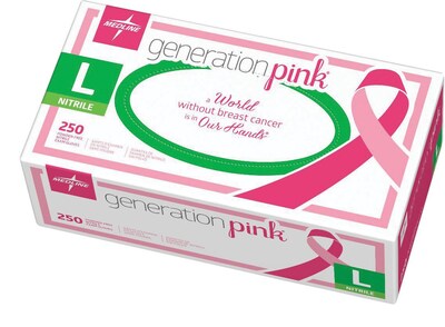 Generation Pink™ Nitrile Exam Gloves Large, 250/Box