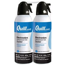 Quill Brand® Electronics Duster; 10 oz. Spray Can, 2-Pack