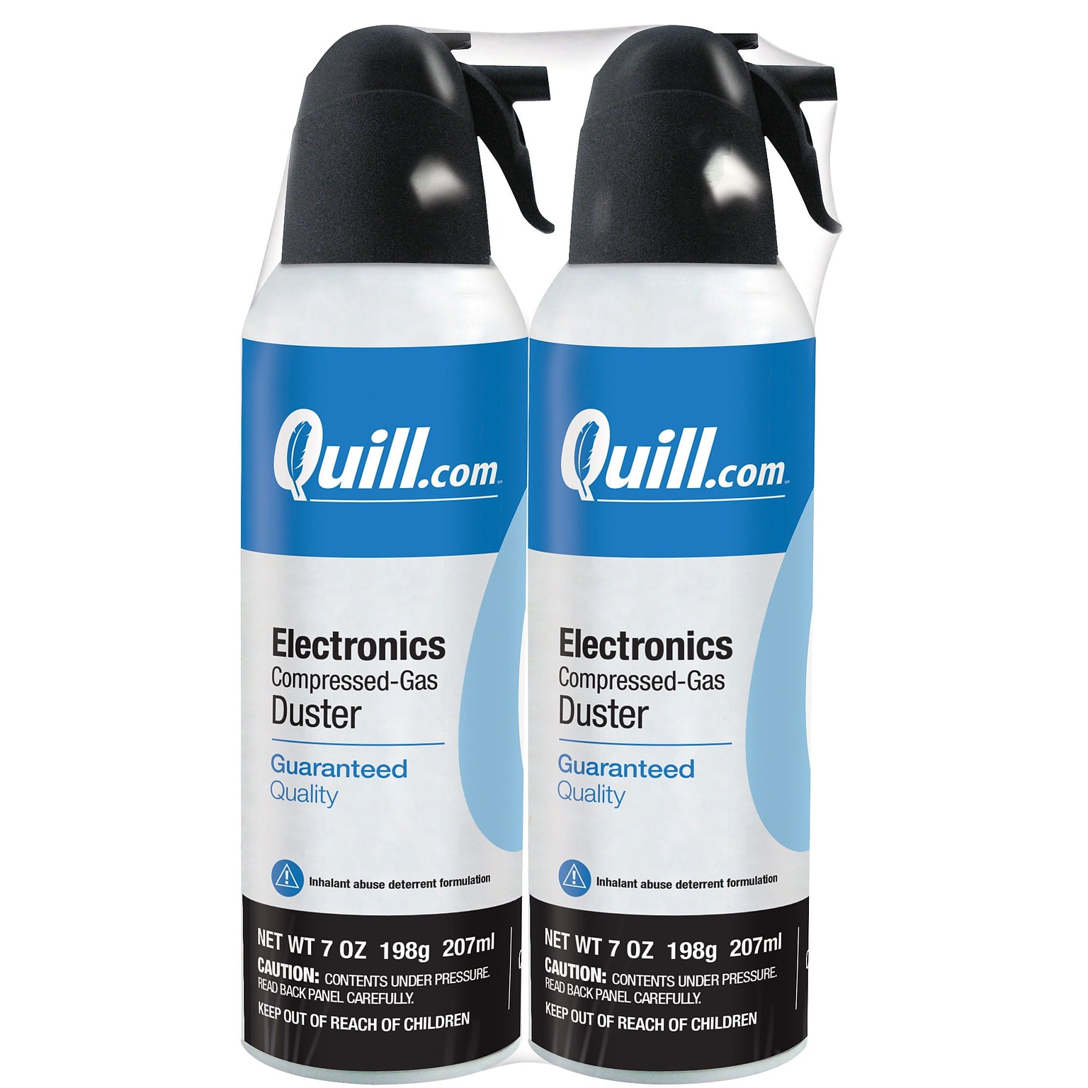 Quill Brand® Electronics Duster, 7 oz. Spray Can, 2/Pack (QL07ENFR-2)