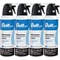 Quill Brand® Electronics Duster, 7 oz. Spray Can, 4/Pack (QL07ENFR-4)