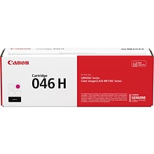 Canon 046 H Magenta High Yield Toner Cartridge, Prints Up to 5,000 Pages (1252C001)