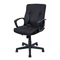 Quill Brand® Stiner Fabric Manager Chair, Black (23559-CC)