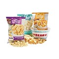 The Popcorn Factory® Party Bowl Bundle with Cornfusion, White Cheddar and Mesquite BBQ Popcorn