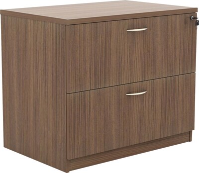 Alera Valencia Series Two-Drawer Lateral File, Walnut (ALEVA513622WA)