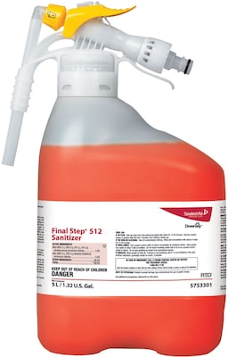Final Step® 512 Sanitizer, RTD®, 5 Liters