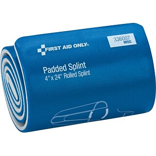 First Aid Only® SmartCompliance 4 x 24 Padded Flexible Splint