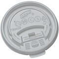 Dixie Tear Back Plastic Hot Cup Lid by GP PRO, Small, White, 1000/Carton (TB9538X)