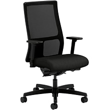 HON Ignition Mid-Back Mesh Task Chair, Synchro-Tilt, Back Angle, Adj Arm, Fabric, Starry Night, 20.0
