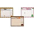2017 - 2018 House of Doolittle Seasonal/Holiday Desk Pad Calendar, 22 x 17