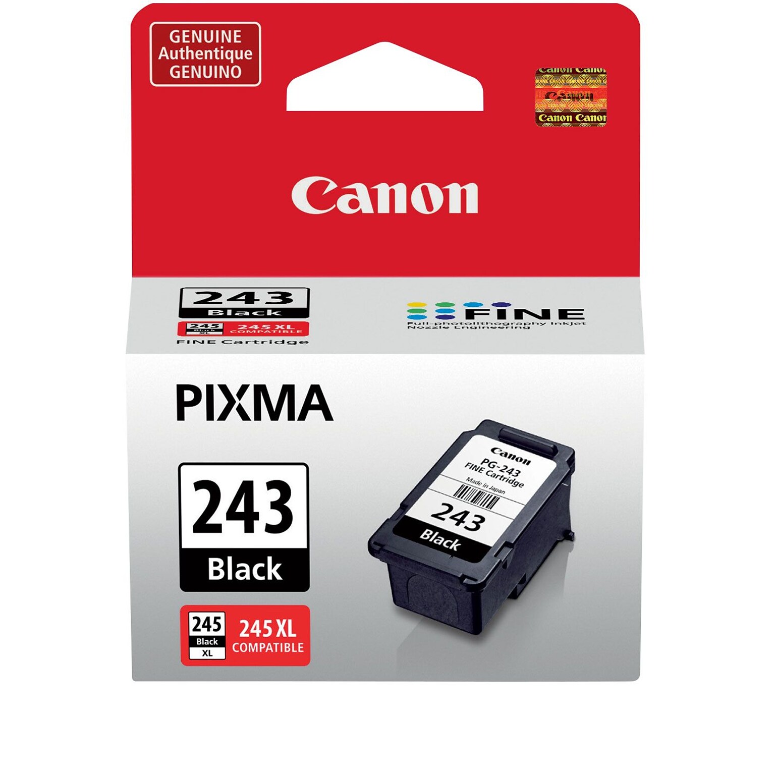 Canon 243 Black Standard Yield Ink Cartridge   (1287C001)