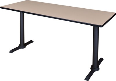 Regency Seating Cain 72 x 24 Training Table, Beige (MTRCT7224BE)