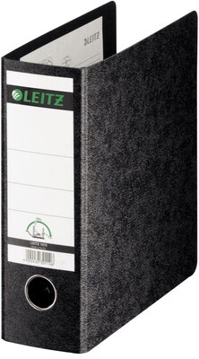 Leitz 180 Standard 3 2-Ring Micro Binder, Black (10750000)