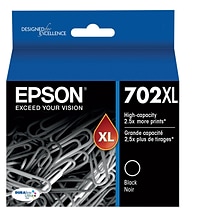 Epson T702XL Black High Yield Ink Cartridge (T702XL120-S)