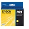 Epson 702 DURABrite Ultra Ink Cartridge, Standard-capacity, Yellow Ink Cartridge (T702320)