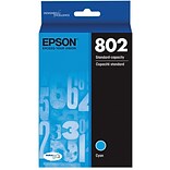 Epson T802 Cyan Standard Yield Ink Cartridge