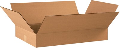 22 x 14 x 4 Shipping Boxes, Brown, 25/Bundle (22144)