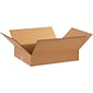 15" x 12" x 3" Shipping Boxes, Brown, 25/Bundle (15123)