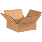9" x 9" x 3" Shipping Boxes, Brown, 25/Bundle (993)
