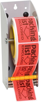 Wall Mount Label Dispenser, 3, White, 1/Each (LDM300)