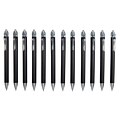 Quick Dry Gel Pens Medium 0.7mm Black 12pk [51070]