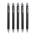 Quick Dry Gel Pens Medium 0.7mm Black 5pk [51067]