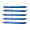 Quick Dry Gel Pens Fine 0.5mm Blue 5pk [51065]
